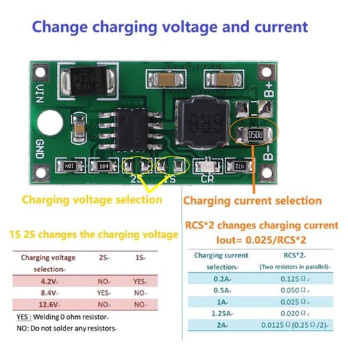 DD23CRTA 1S 2S 3S Li-Ion Lipo 4.2V 8.4V 12.6V Charger for 3.7V 7.4V Battery18650 