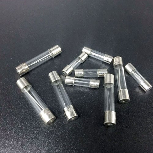 100Pcs/Box 5x20mm Fast Blow Glass Fuse Assorted Kit 250V 0.2-20A for Car Truck 
