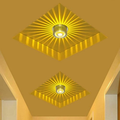3W Modern LED Wall Ceiling Light Sconce Warm White Lighting Fixture Decor Lamp A