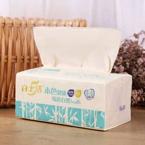 3x Ultra Soft Facial Tissues Paper 3-layer Skin Softening Household Paper 