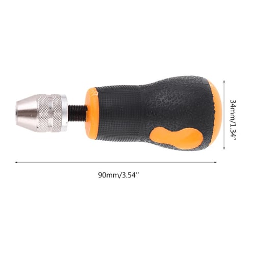 Small Twist Drill Bit Grip Carpenter's Chuck for DIY Making Electric Hand Tools 
