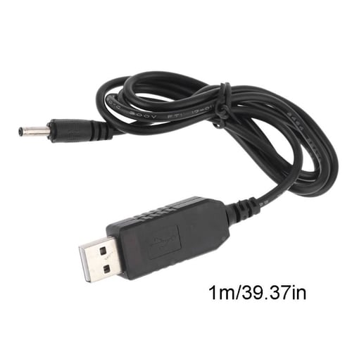 QC3.0 USB to 12V 1.5A 4.0x1.7mm Step Up Line Converter Cable for WiFi Router LED 