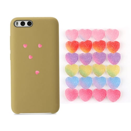 Simulation Jelly Candy Heart Shaped DIY Accessories Mobile Phone Case Access 2 