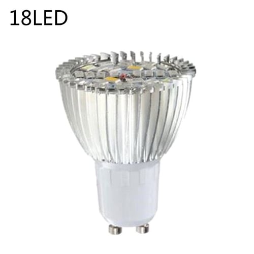 E14/E27 GU10 18LED Full Spectrum Grow Light Growing Lamp Bulb For Flower Plant 