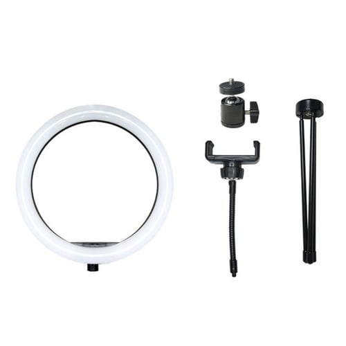 Ring Light With Stand Phone Holder, Tabletop Ring Light Stand