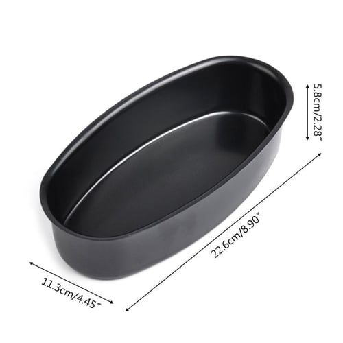 9 inches Rectangle Flexible Silicone Cake Baking Molds Cake Pans Bread Loaf Tray 