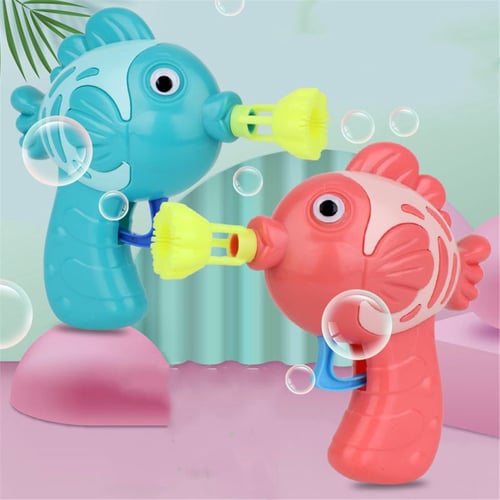 Cartoon Animal Soap Water Bubble Gun For Kids Outdoor Blowing Bubbles Toys s/ 