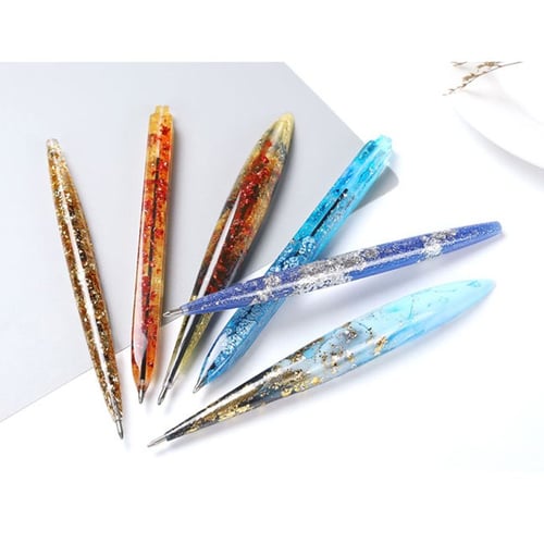 3Pcs Ballpoint Pen Silicone Resin Molds With 30Pcs Refills Epoxy Resin Art Craft - buy 3Pcs Ballpoint Pen Silicone Resin Molds With 30Pcs Refills Epoxy Resin Art Craft: prices, reviews | Zoodmall