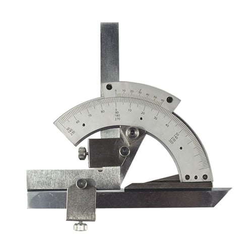 0-320°Universal Bevel Protractor Scales Inner And Outer Angle Measuring Finder 