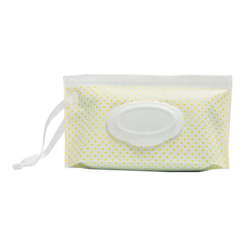 Baby Wipes Case Easy-carry Wipes Container Wet Wipes Box Portable Clamshell 
