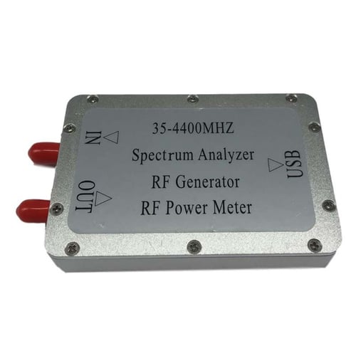35-4400MHz USB Simple Spectrum Analyzer RF Signal Generator RF Power Meter DE 