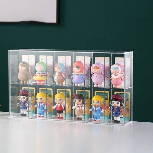 Acrylic Collectibles Display Case Perspex Dust Proof Show Case for Toys 