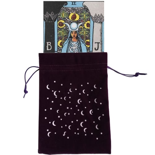 Witch Constellation Energy Crystal Storage Bag Board Game Oracle Cards Bag 