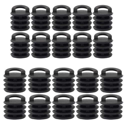 10 Rubber Scupper Stoppers Plugs Bung for Kayak Canoe Marine Boat Drain Hole S/L 