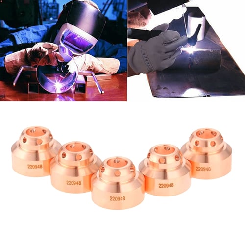 5Pcs Useful Plasma Shield 220948 Fit For 65 85 45A FineCut Mechanized Torch Type 