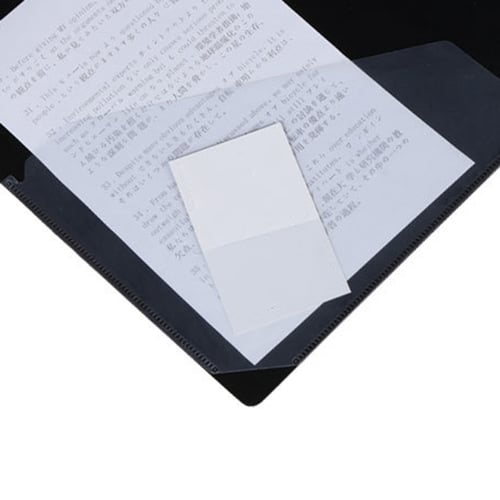 Document Filing Book A4 Loose-leaf Binder 2 Holes Punching File Folder 