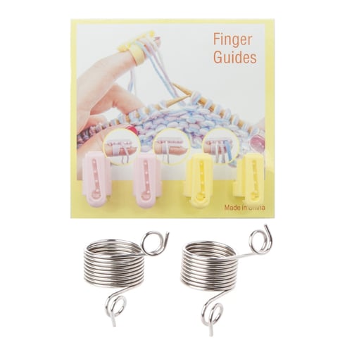 Wear Knitting Tools Thimble Ring Yarn Guide Finger Holder Finger Splitter 