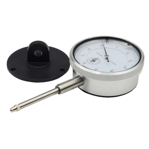 0-30mm/0.01mm Dial Indicator Gauge Meter with Lug Back Precise Micrometer Tool 