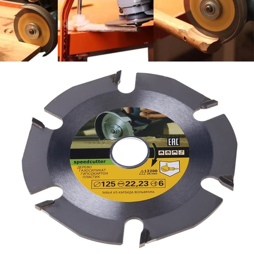Electric Angle Grinder Shaping Blade Teeth Wood Carving Disc Cutter Woodworking 