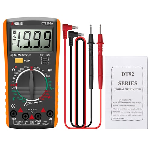 Diode Measurement Tool Multifunctional Transistor Tester Diode Triode MOSFET Output HFE Testing Instrument Measurement Tool