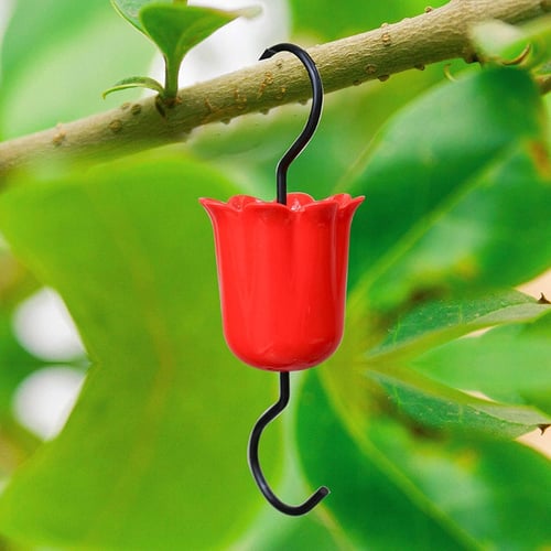 Flower Ant Moat Hummingbird Feeder Nectar Feeders Hooks Insect Guards