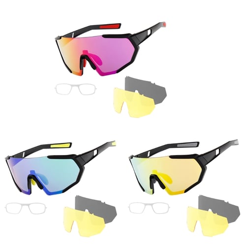 Men Women Cycling Glasses Mountain Bike Goggles Bicycle Sport Sunglasses MTB Top 