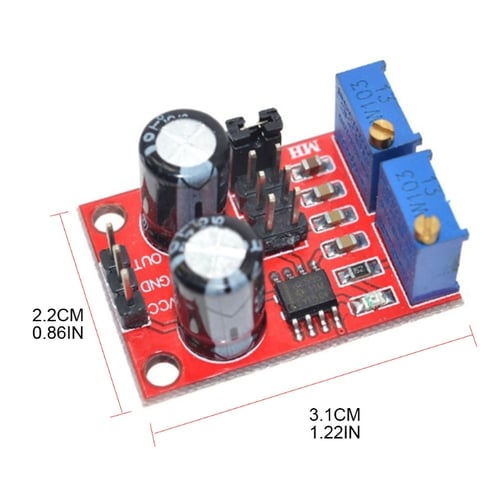 Adjustable PWM Pulse Frequency Duty Cycle Square Wave Signal Generator Module AM
