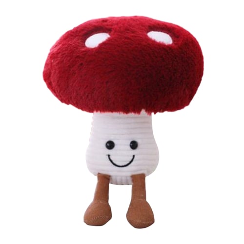 Mushroom Shape Pillow Soft Stuffed Doll Car Sofa Bed Office Home Cushion TO 