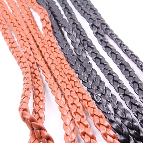 PU Leather Braid Rope Hemp Cord Thread For Diy Bracelet Necklace Jewelry Making 