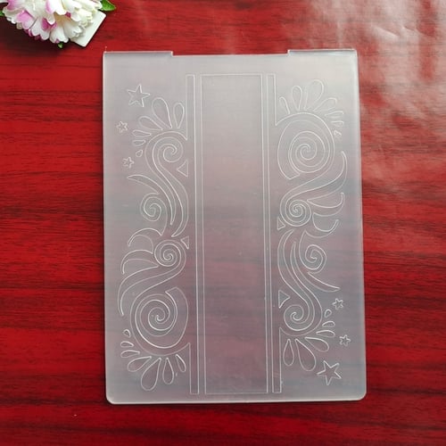 1Pcs Birthday Embossing Folder Plastic Paper Card Making Embosser Folders  Crafts