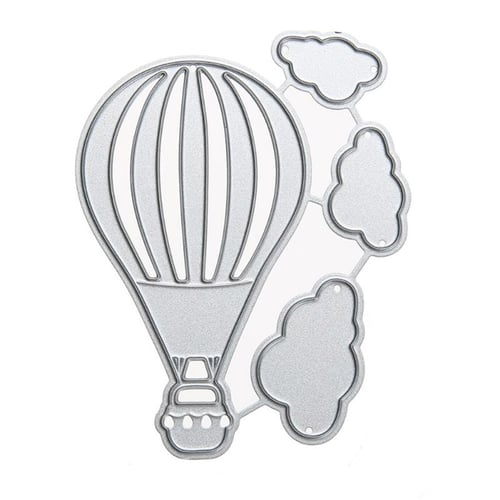 Hot Air Balloon Cutting Dies Stencils for DIY Embossing Paper DIY Craft 