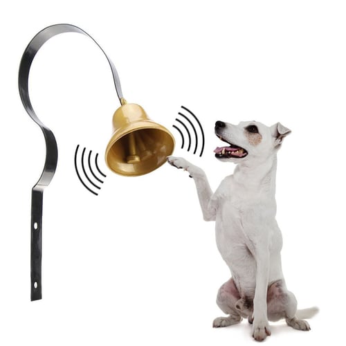 Black Angel3292 Pet Dog Doorbell Rope Handle Tinkle Loud Training Tool Dog Toys 6 Bells 
