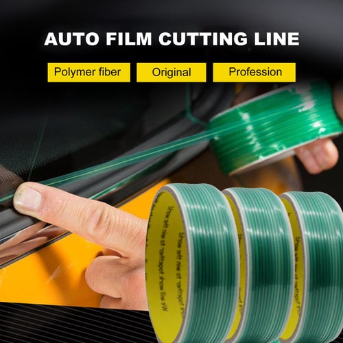 50M Knifeless Cutting Design Line Tape Film Sticker Squeegee Wrap Tool Flexible 