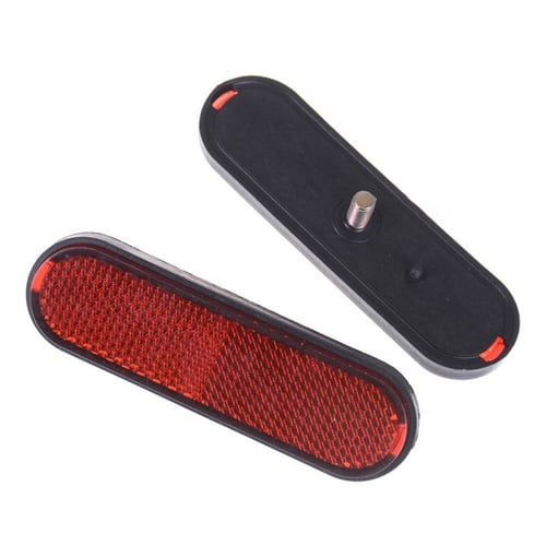 1pcs Motorcycles Oval Rear Red Reflector for ATV Bikes Dirt Bikes Safe Guarantee