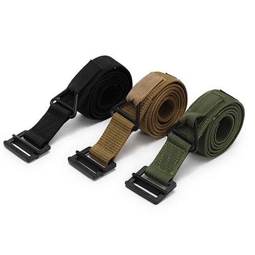 Adjustable Survival Military Tactical Belt Emergency Rescue Rigger Militaria New 