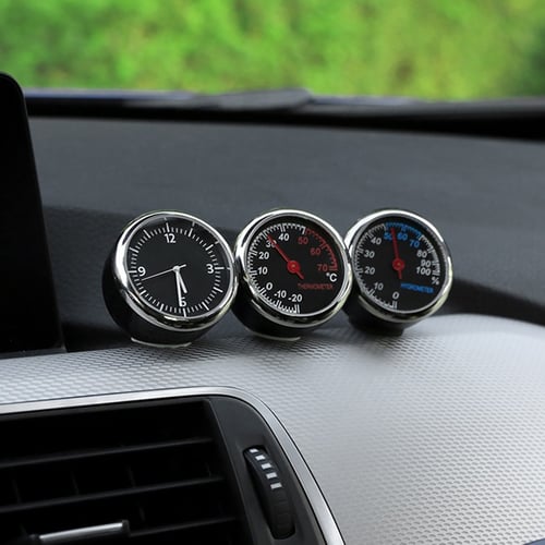 Mini 58mm Car Thermometer Mechanical Analog Temperature Gauge with Paste Sticker 