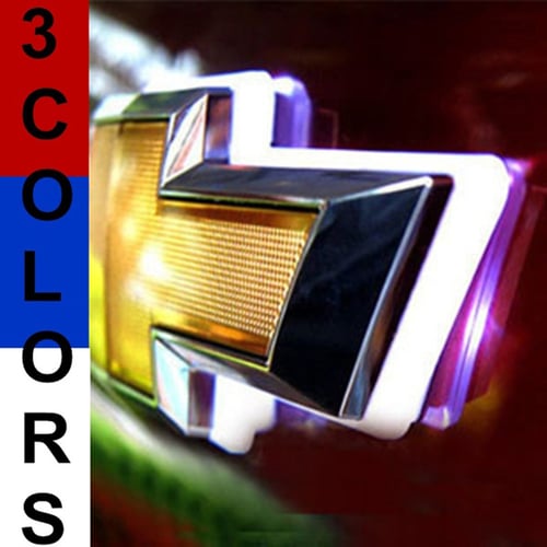 3D LED Car Tail Logo Auto Badge Light Blue Light for Chevrolet/ Holden Cruze 