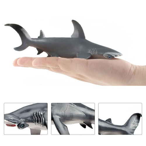 30cm Ocean World Sea Life Animals Whale Shark Realistic Rubber Figures Kids 