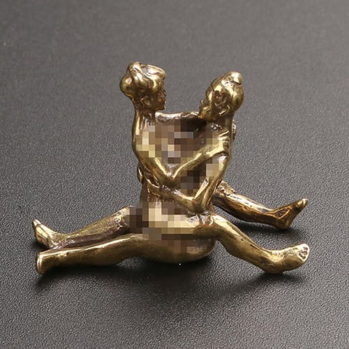 Collectible Brass Mini Mantis Miniatures Figurines Vintage Copper Animal Stature
