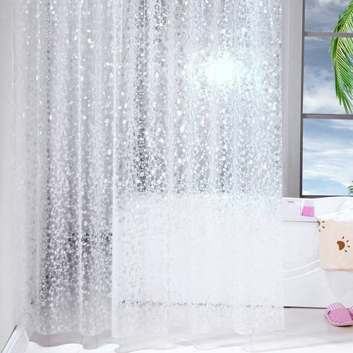 High Quality 3d Pebble Pattern Stain, Safest Shower Curtain Liner