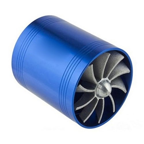 Universal Tornado Turbine Air Intake Gas Fuel Saver Single Fan