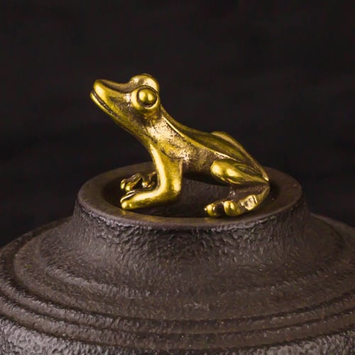 Figurine bronze Frog 