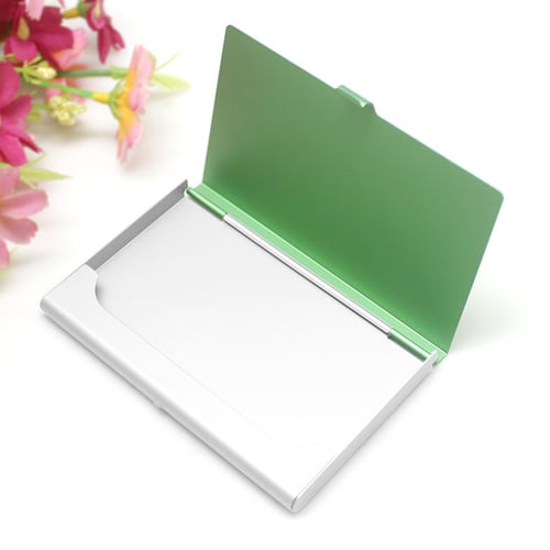 Aluminium Alloy Credit Business ID Card Holder Wallet Box Case Cover Cheap 
