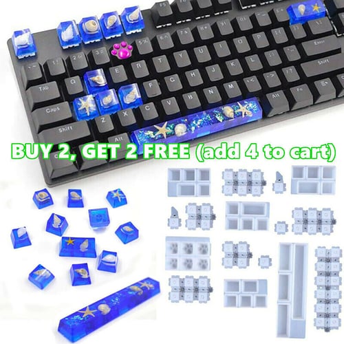 1 Set Diy Mechanical Keyboard Silicone Key Cover Cap Mold Mould Craft Tool S Reviews Zoodmall - Diy Mechanical Keyboard Cover