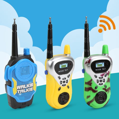 Hiking Childrens Play House Toy SODIAL Remote Wireless Call Electric Walkie-Talkie Outdoor Adventure Camping 
