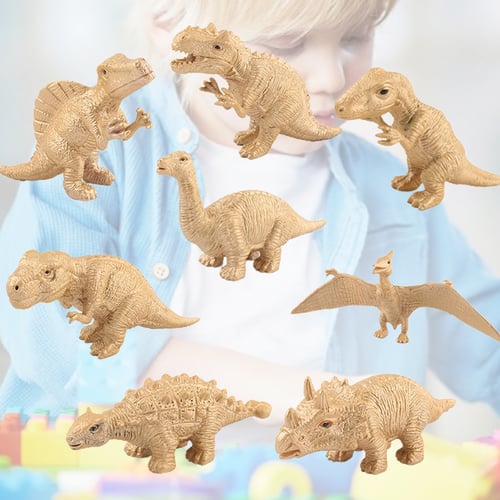 10Pcs/ Set Dinosaur Toys Figure Doll Anguirus Action Figure PVC Gift Kids Toys 
