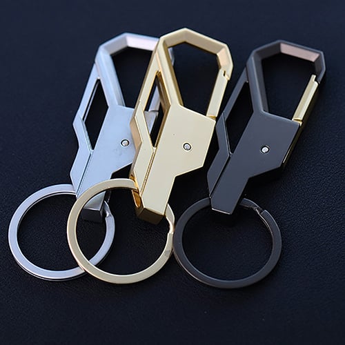 Trendy Unisex Compass Metal Car Keyring Keychain Key Chain Ring Keyfob Gifts 