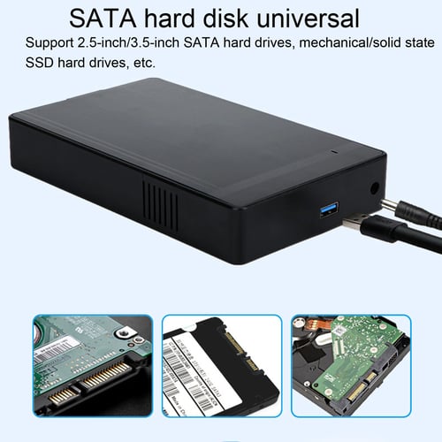 Convenient Usb3 0 2 5 Inch 3 5 Inch Sata Hdd Enclosure High Speed Transmission High Performance Hard Disk Case Computer Accessories Buy Convenient Usb3 0 2 5 Inch 3 5 Inch Sata Hdd Enclosure High Speed Transmission High Performance Hard Disk Case