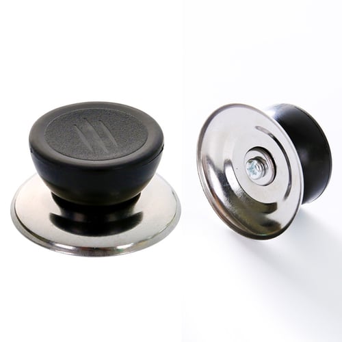 5Pcs Home Kitchen Stainless Steel Universal Round Pot Cap Cover Lid Knob Handle 