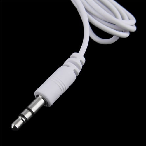 Portable Mini 3.5mm Pillow Stereo Speaker For MP3 MP4 Player With Extension Cord 
